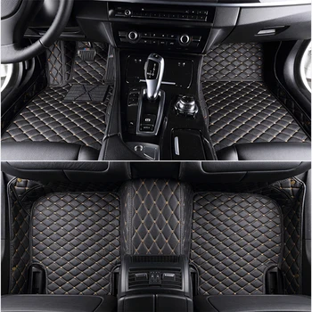 

Custom 5 Seat car floor mats for audi all models audi Q2 Q3 Q5 Q7 Q8 2000 - 2010 2011 - 2020 car mats auto accessories