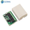 GERMA-módulo receptor de relé EV1527, 433,92 Mhz, CC, 6V, 12V, 24V, 10A, 4 canales, interruptor de Control remoto inalámbrico, 433Mhz, para Motor de CC DIY ► Foto 1/6