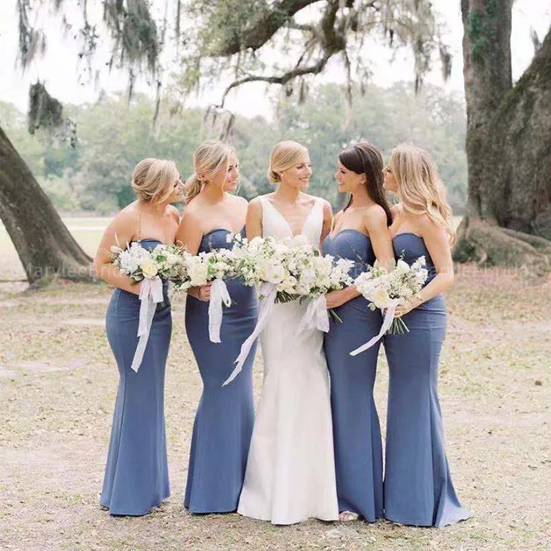 trumpet bridesmaid dress