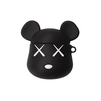 

GloryStar Earphone Silicone Case Applicable to Apple AirPods Cartoon Bear Style Protective Cover