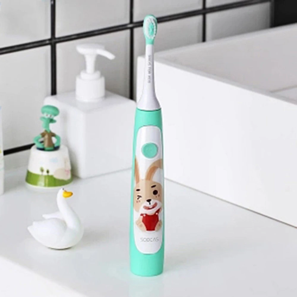 

Original SOOCAS C1 Children Electric Toothbrush IPX7 waterproof Sonic Automatic Toothbrush for Children Kids Wireless Charging