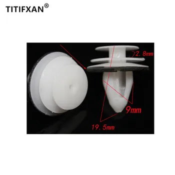

10PCS Car door panel trim clip for Chery Nissan Tiida X-TRAIL Qashqai Paladin Sunny Patrol plastic fasteners