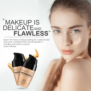

Face Makeup Base Liquid Foundation Concealer Whitening Primer Easy To Wear Soft Carrying Bb Cream Waterproof Lasting Laikou