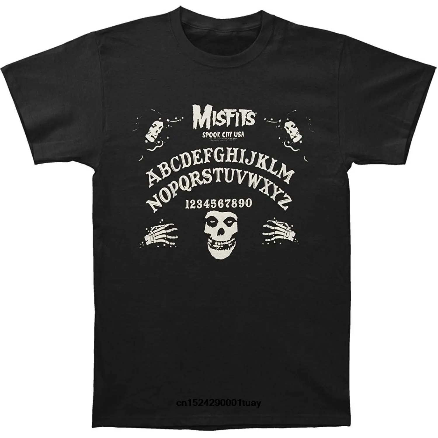 

Misfits Men's Ouija Board T-shirt Short Sleeve Black