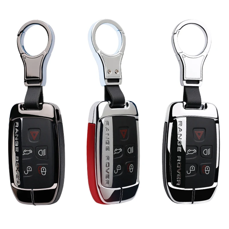 Key Case Cover Car Key Shell For Land Rover A9 Range Rover Sport Evoque Freelander 2 Jaguar XE XJ XJL XF C-X16 V12