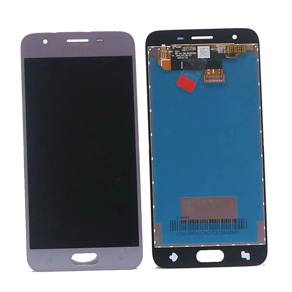 Протестирован для SAMSUNG Galaxy J3 J337 J337P J337T телефон ЖК-дисплей кодирующий преобразователь сенсорного экрана в сборе+ регулируемый отбеливатель