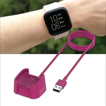 

Replaceable USB Charger Charging Stand Holder Cable Adapter for Fit-bit Versa 2 Smart Bracelet Watch Accessories