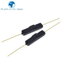 10 pces reed interruptor plástico tipo GPS-14B GPS-14A 2*14 anti-vibração dano interruptor magnético nc gerkon normalmente fechado/aberto