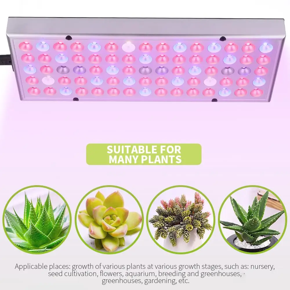 

Plants Growth Light Plant Lamp Energy Saving High Brightness Red Blue 25W with IR & UV LED Clones Seedlings Led Grow Light