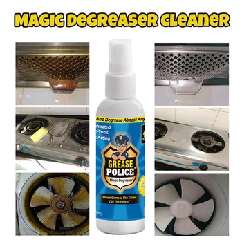 

30ml Magic Degreaser Cleaner Dilute Dirt Oil Cleaner Household Cleaning Chemicals Cleaner Spray Kitchen Home 1pc Liquid