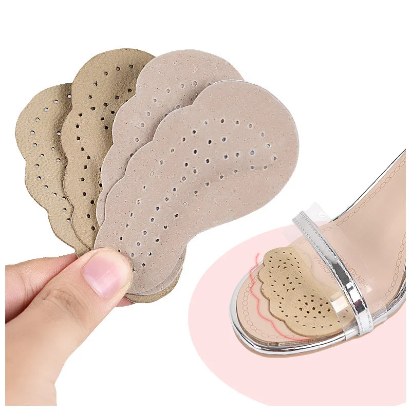 1Pair Summer Non slip Inserts In Women Sandals High Heels Stickers for Shoes Cushion Forefoot