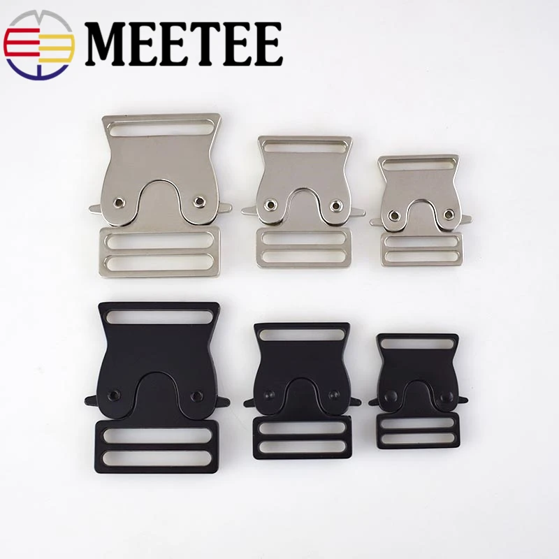Металлическая сумка Meetee быстросъемные боковые пряжки 25/30/38 мм Регулируемая