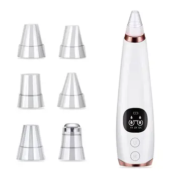 

Facial Cleaner Nose Blackhead Remover Deep Pore Acne Pimple Removal Vacuum Suction Diamond T Zone Beauty Tool Face Household SP