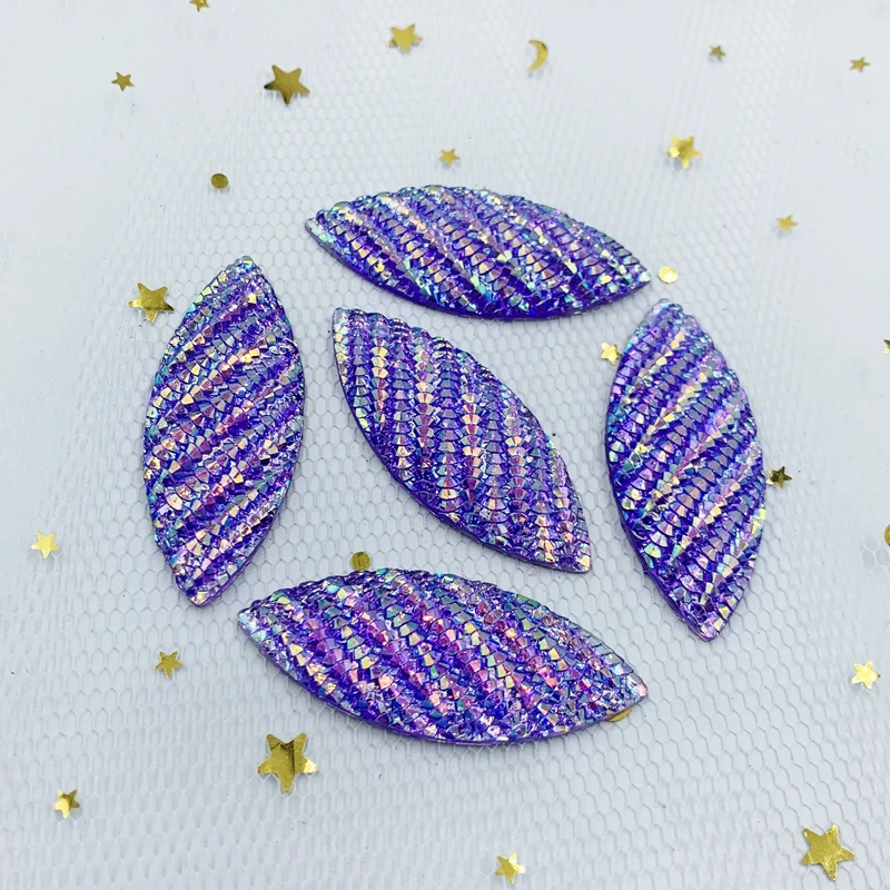 20*50mm Flat back Resin Horse eye Rhinestones appliques DIY Wedding scrapbook ornament craft-21W231