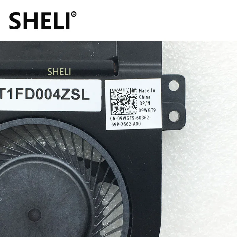 SHELI для DELL радиатор и вентилятор Latitude E5470 09WGT9 9WGT9 EG50050S1 C830 S9A|Материнские платы| |
