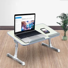 Складной стол для ноутбука, стол для ноутбука с охлаждающим вентилятором, регулируемый подъем, портативный стол для ноутбука, стол для обеденного рабочего кабинета