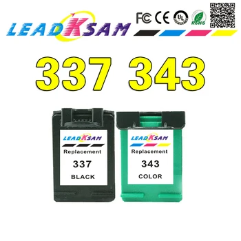 

LEADKSAM Cartridge compatible for hp 338 343 for hp338 hp343 Ink Cartridge for Deskjet 460C 5740 6520 6540 6840 Photosmart 8150