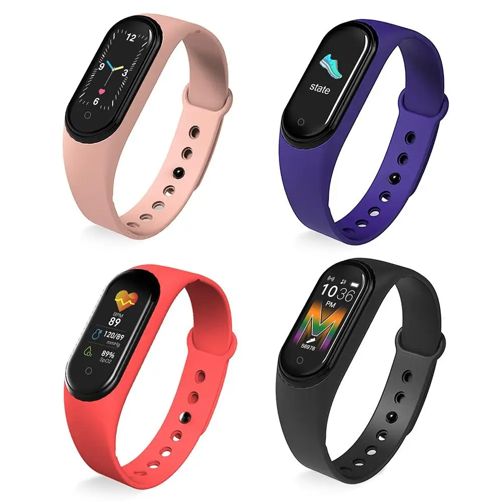 M5 Smartband спортивные фитнес трекер часы с вызовом смарт браслет монитор