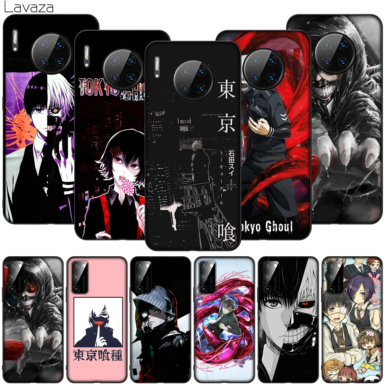 Tokyo ghoul Anime Soft Silicone Phone Case for Huawei Mate 30 20 10 Nova 5 5i 5T 4 4E 3 3i 2i 2 Lite |