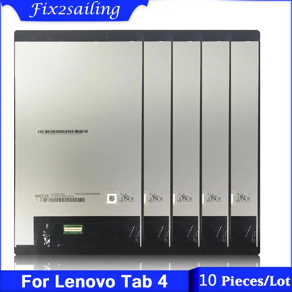 10 шт./лот 8 &quotЖК дисплей для Lenovo Tab 4 ТБ 8504X TB 8504 8504P ZA2B0050RU 16Gb 1280x800 4G LTE ЖК + сенсорный