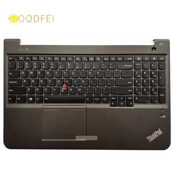 

For Lenovo ThinkPad S5 S531 S540 Laptop Palmrest KBD Bezel Upper Case C Cover with Backlit US Keyboard Touchpad Black No FPR