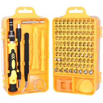 

115 in 1 Screwdriver Set of Screw Driver Bit Set Multi-Function Precision Mobile Phone Computer Repair Device Hand Tools
