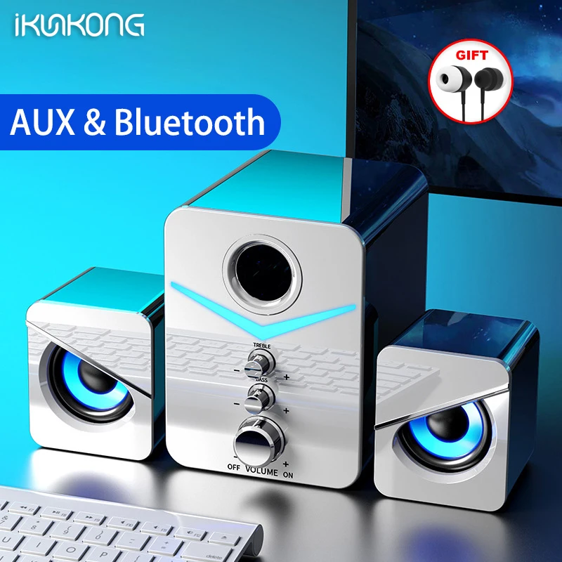 Система домашнего кинотеатра ПК бас Беспроводная колонка Bluetooth - Цена: 5 355,05 руб.