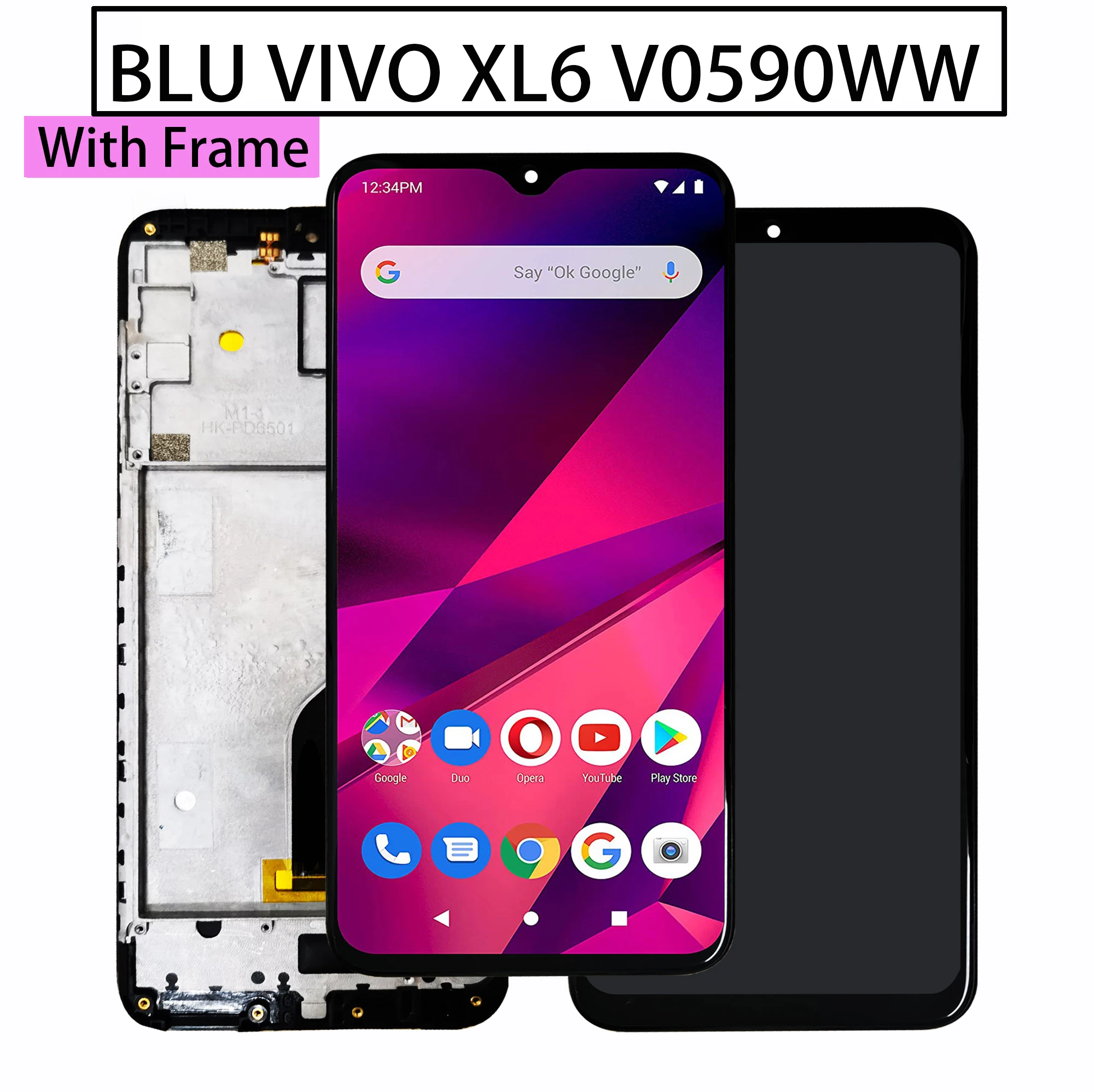 

Original New 6.4"Inch Display For BLU VIVO XL6 V0590WW LCD Display + Touch Screen Digiziter Assembly With Tools