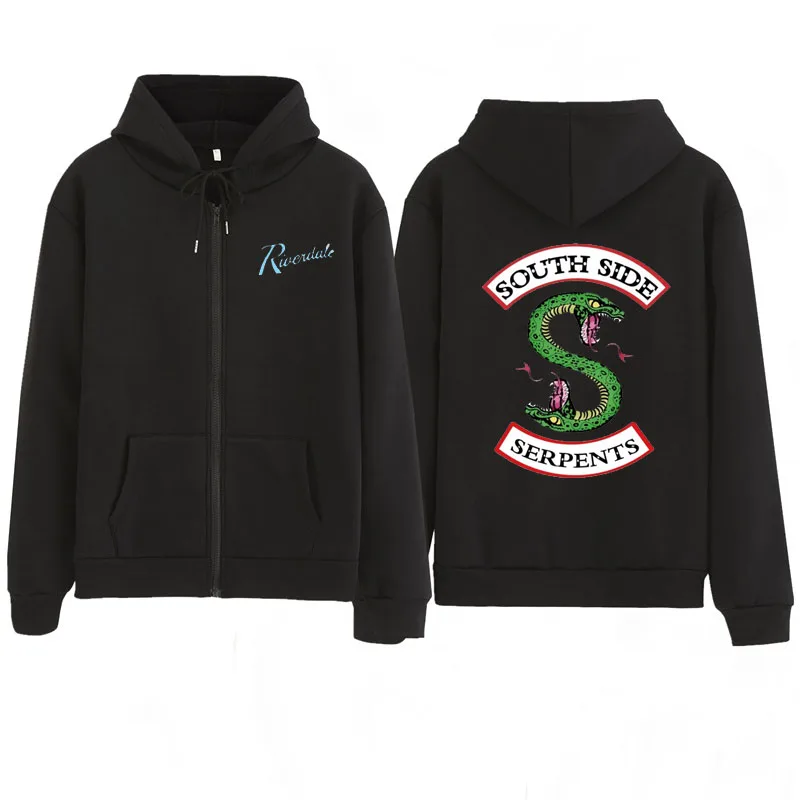  Riverdale jacket Hoodie Sweatshirts Plus Size South Side Serpents Streetwear Tops Hoodies Men Women