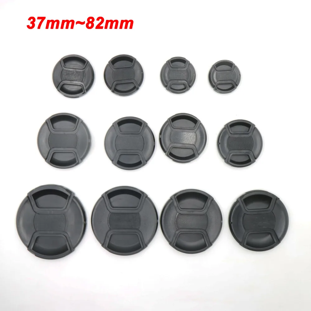 Protector Cap-Cover Snap-On-Camera Front-Lens Nikon Sony Leica Canon Len-Caps 37 77 72