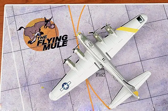 B-17G авиационный корпус США 1/200 литая под давлением модель самолета Hogan