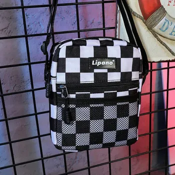 

Small Square Single Shoulder Bag Mini Hip Hop Style Casual Crossbody Bags For Women Pouch Travel Wallet Handbag