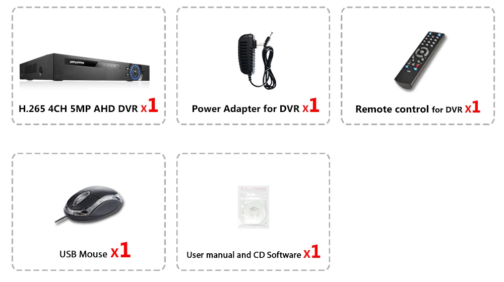 DVR 4CH видеорекордер наблюдения HDMI для CVBS AHD аналоговая камера IP камера Onvif P2P Full 5MP камера видеонаблюдения рекордер