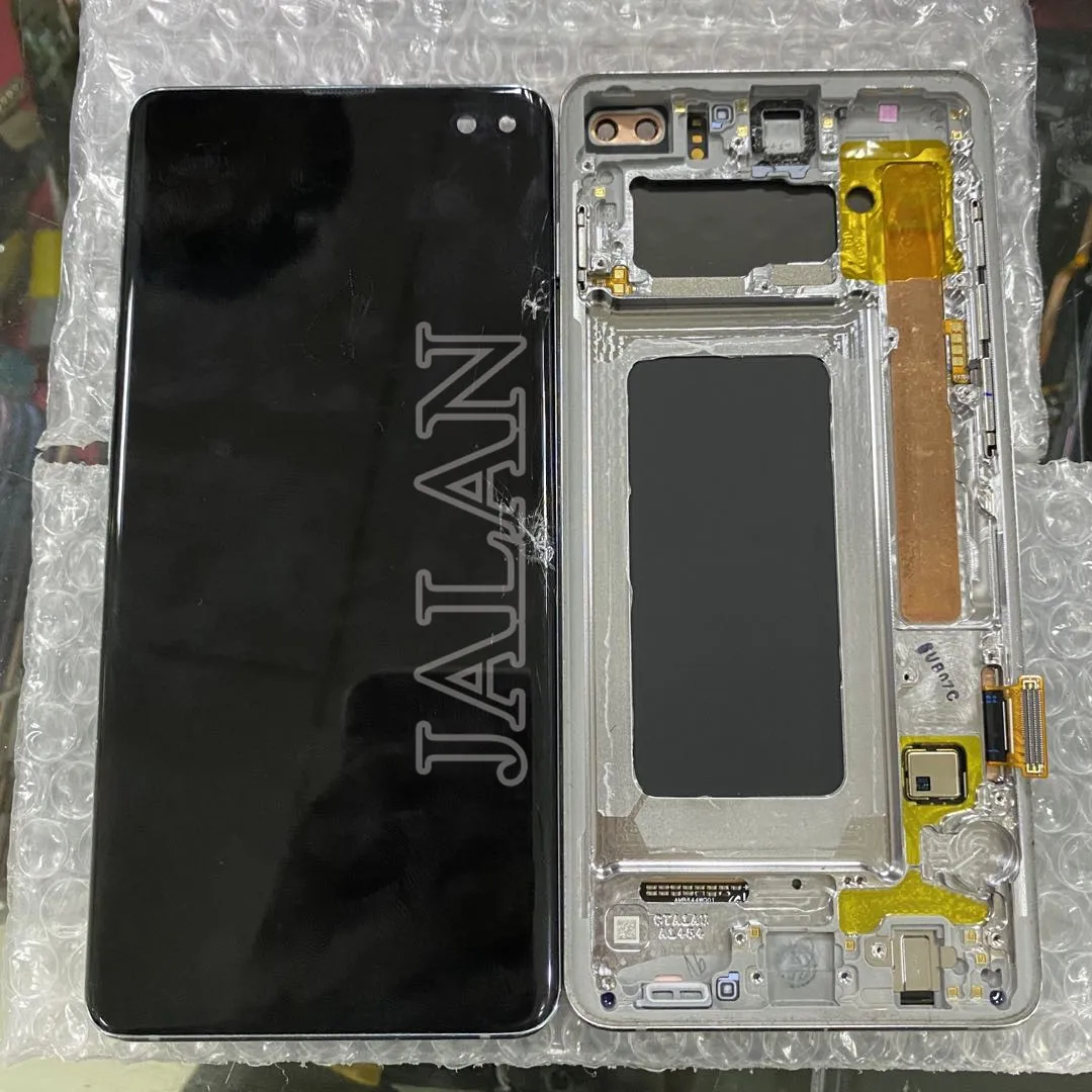 2023 Display Lcd Rotto Per Sam S10/S20 Plus N10 N10P Pratica Lcd Come Riparare Il Vetro Lcd E Il Telaio Centrale Separato