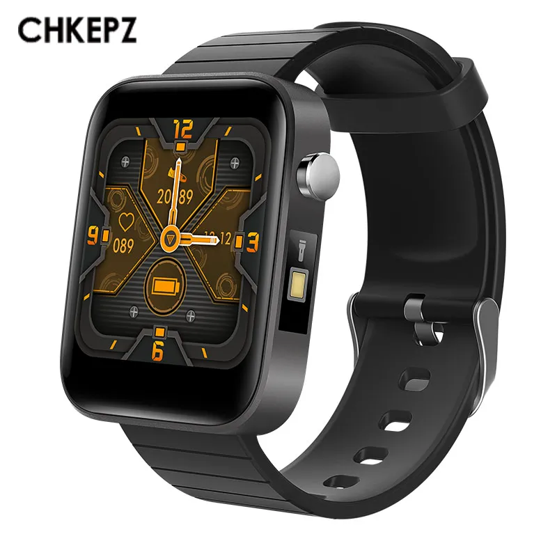 CHKEPZ 2020 T68 smart watch body temperature detection IP67 waterproof weather Bluetooth sports pedometer smartwatch men women