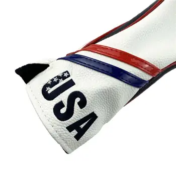 

Golf Club Head Covers,Golf Headcovers Leather Golf Wood Covers for Friends and Family Members with Number Tag 3,4,5,6,X