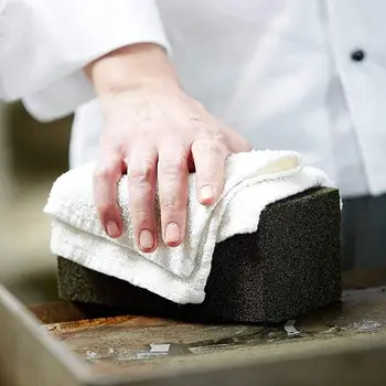 

BBQ Grill Cleaning Brick Block Barbecue Cleaning Stone BBQ Racks Stains Grease Cleaner BBQ Tools Kitchen Gadgets decorates