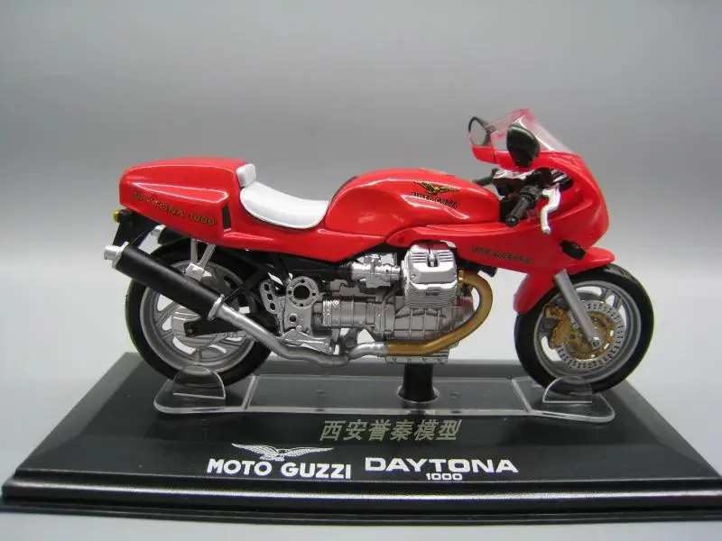 STARTLINE 1/22 MOTO GUZZI DAYTONA 1000 Diecast Motorcycle Model Toy Kids toy 