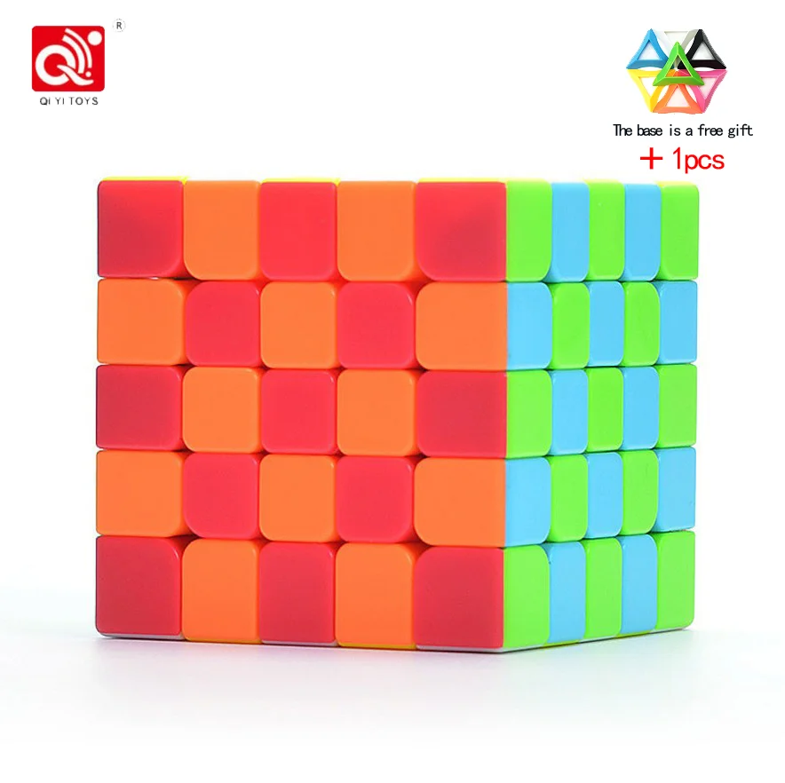 Droxma QiYi Qi Zheng S 5x5 волшебный куб головоломка скоростной куб игрушки волшебный куб без наклеек 5x5x5 головоломка