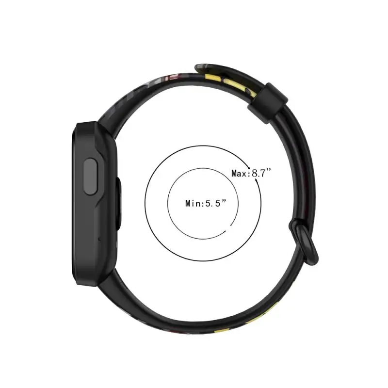 Silicone Band Strap For XiaoMi Mi Watch Lite/Redmi Watchstrap Smart Sport WristBand Bracelet Replacement Correa Accessories