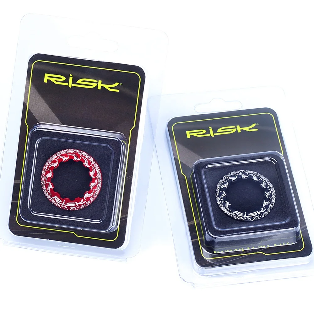 Bicycle Cassette Bicycle Sprocket Gear Bike Sprocket Bike Freewheel 11T Flywheel Cover Flywheel Cap Aluminum Alloy Cassette Locking Ring For Mountain Road Bike Bicycle CNC Locked Washer