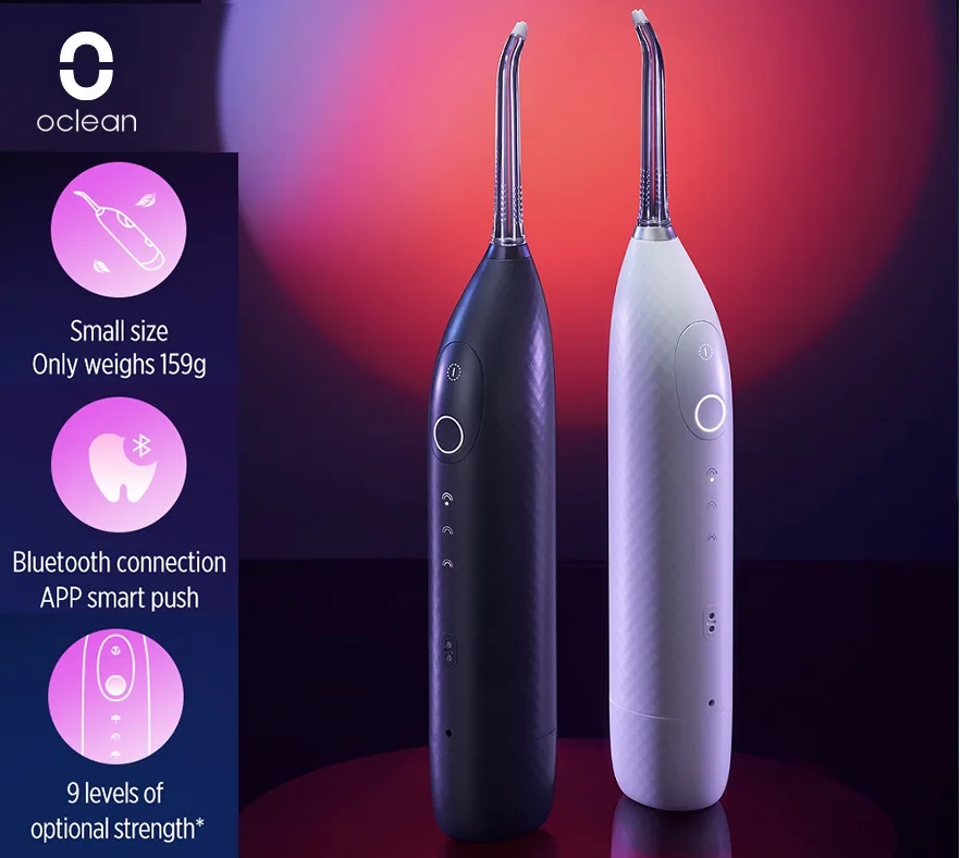 Беспроводной ирригатор для полости рта Oclean W1 заряжаемый Флоссер с 9 режимами