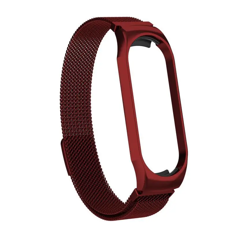 Металлический ремешок из нержавеющей стали для Xiaomi mi Band 4 3 mi lanese loop Bracelet для mi Band 4 Сменные аксессуары для браслета