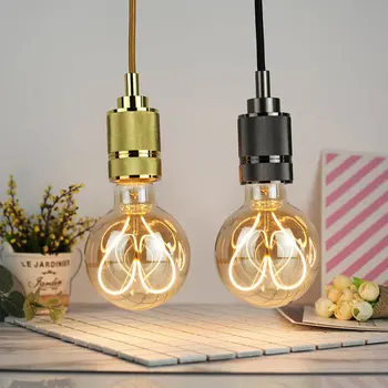 

hot sale Retro Bulb E27 110V/220V Soft Spiral LED Dimmable Soft Filament Bulb Vintage Lamp Home Decoration Soft Filament Bulb