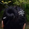 Witch Celtics Crescent Moon Pentagram Lotus Hair Sticks Magic Mysterious Hairpin Wiccan Pagan Gothic Hair Jewelry For Gift ► Photo 2/6