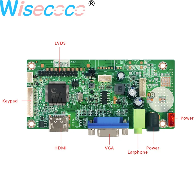 10,3 дюймов 1920*720 разрешение ips ЖК-экран 50-pins HSD103KPW2-A10+ LVDS HDMI VGA плата контроллера