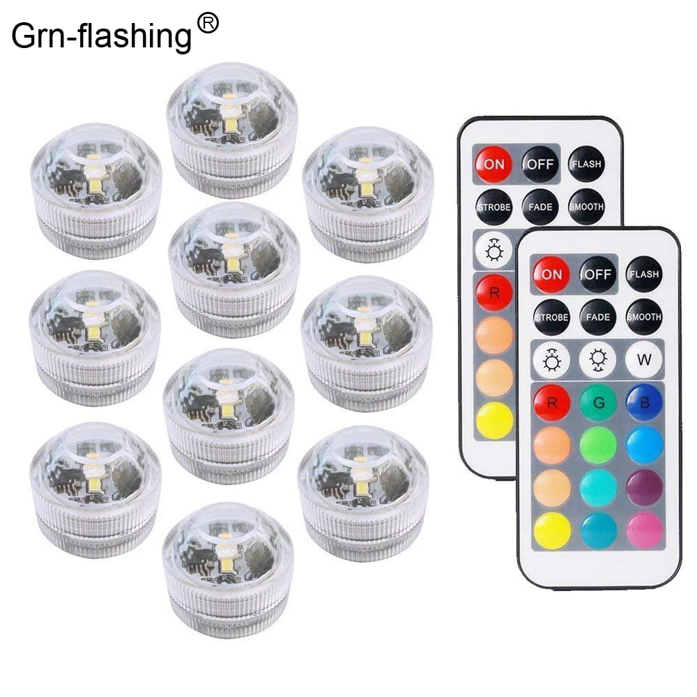 LED holiday lights Colorful waterproof battery powered with controller for pool courtyard anniversary Christmas decoration light | Освещение