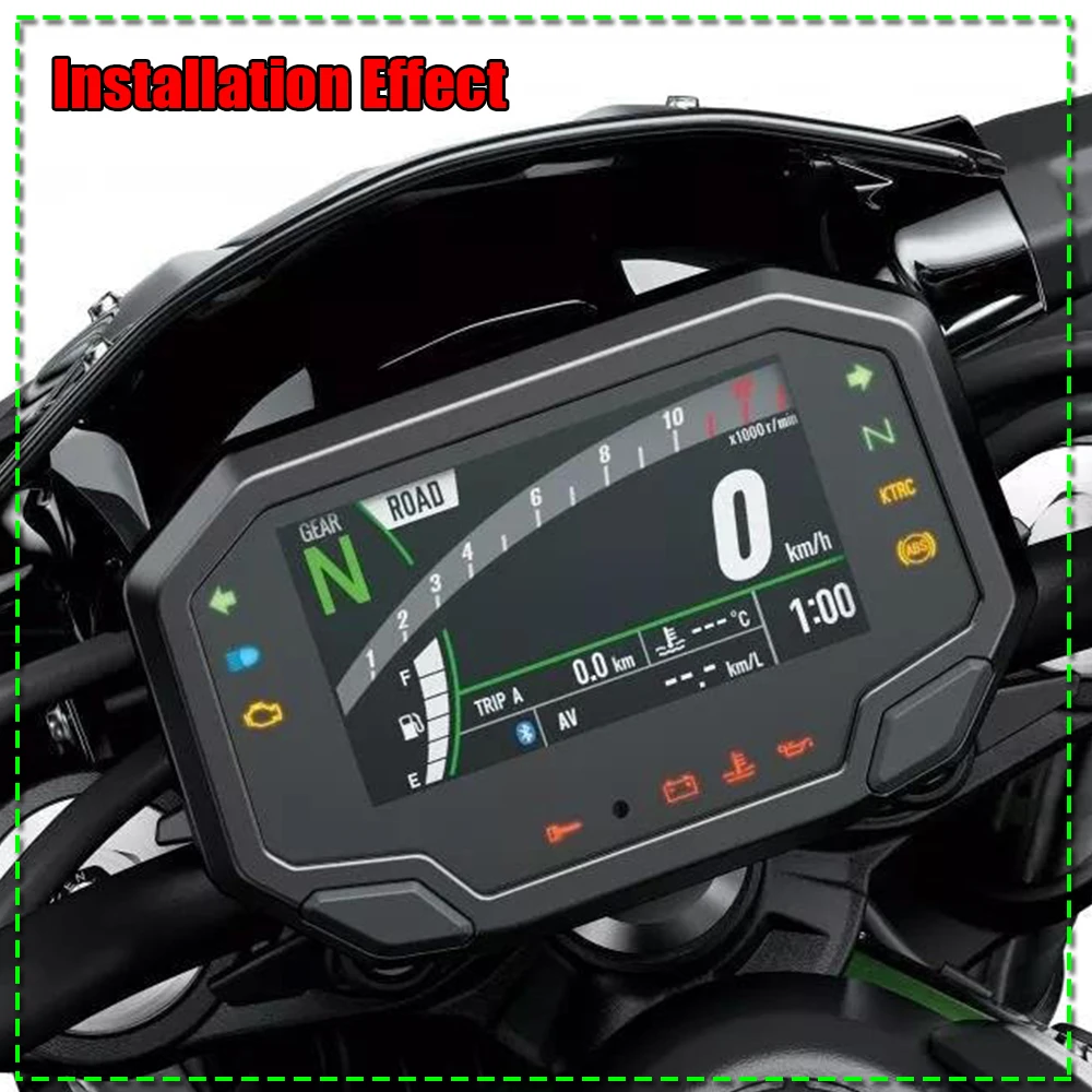 For 2021 2022 2023 Ninja650 Z650 ZH2 ZX10R Z900 Screen Protector Cluster  Anti Scratch Dashboard Cover Instrument Protective Film - AliExpress