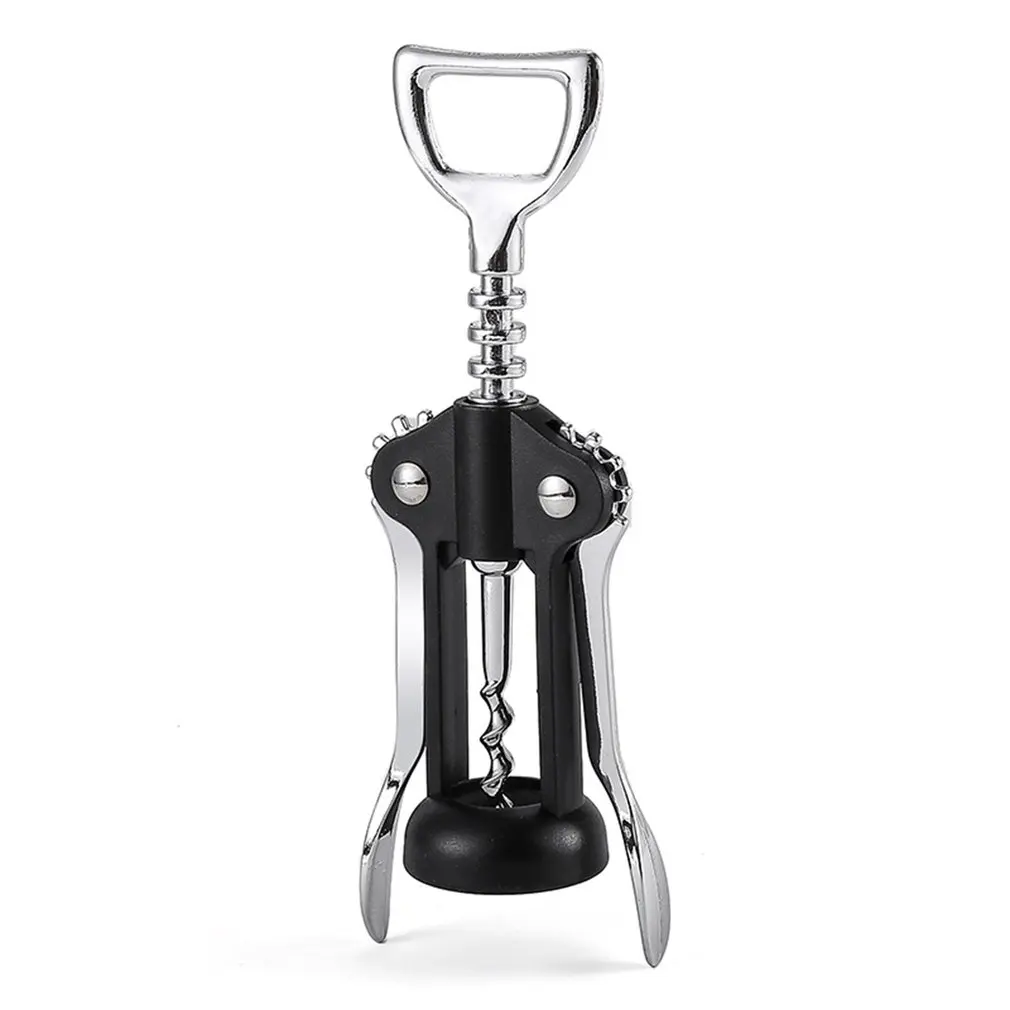 

NEW Portable Stainless Steel Red Wine Opener Wing Type Metal Wine Corkscrew Bottle Openers Corkscrews Wine Cork Remover