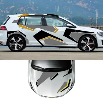 

3pcs Car Side Sticker Engine Vinyl Film for Subaru Forester Impreza XV Ascent Legacy BRZ Outback WRX DIY Decals Car Accessories